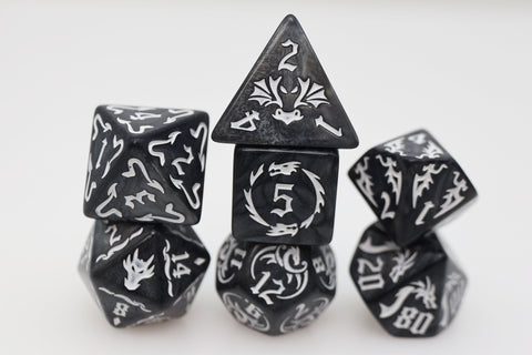 Drake's Flight: Nightmare RPG Dice Set