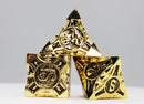 Quiver of Arrows: Imperial Gold Arrow - Metal RPG Dice Set