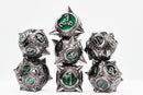 Meteor Storm: Hunter's Moon - Metal RPG Dice Set