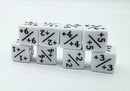 +1/+1 White Counters for Magic - Set of 8