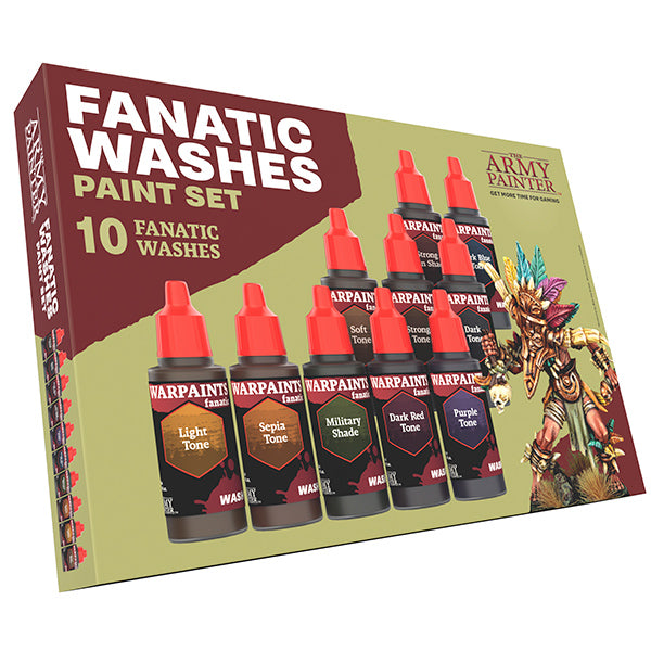The Army Painter Fanatic Wash Set