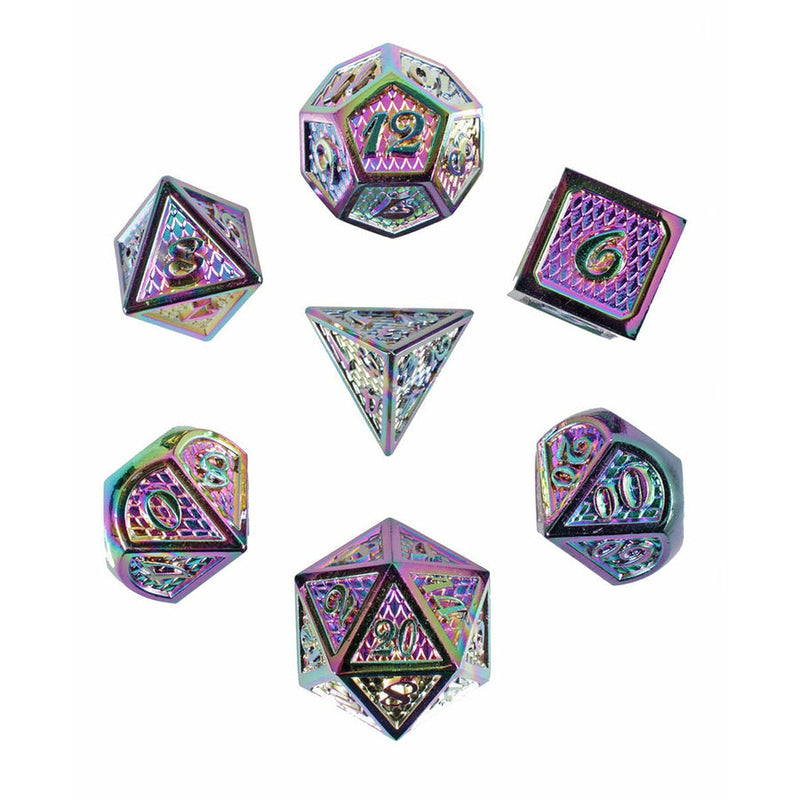 7-Piece Metal Dice Set