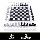 Glass Board Chess & Checkers