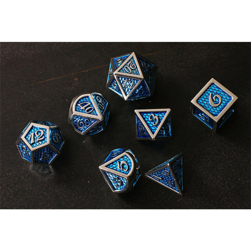 7-Piece Metal Dice Set