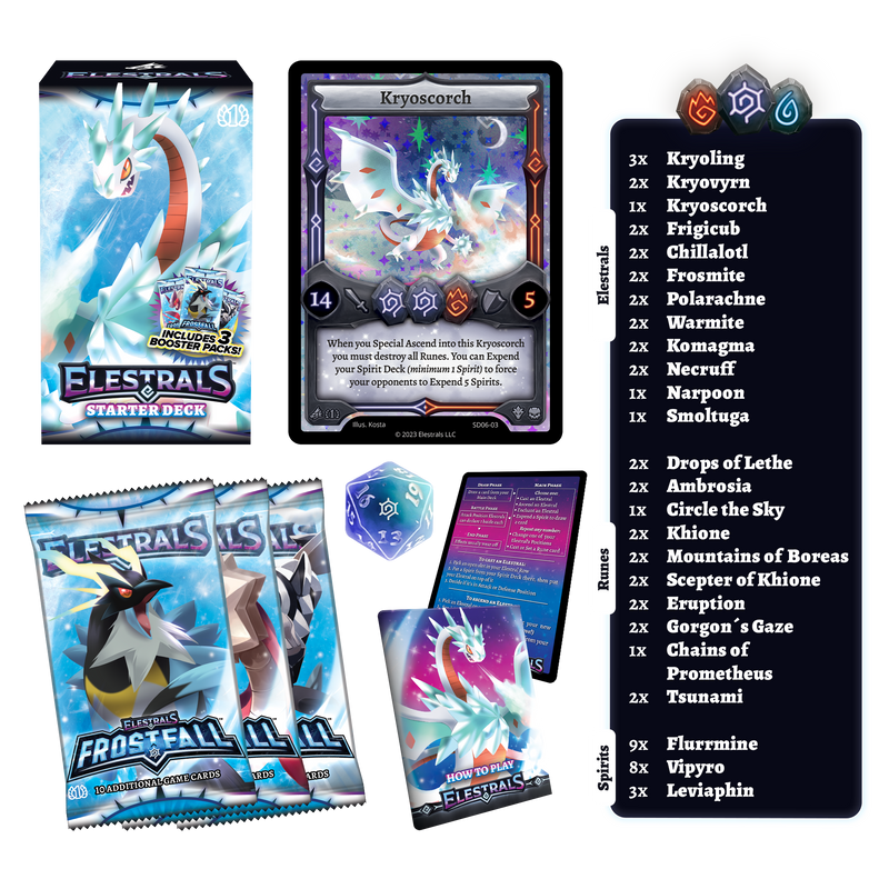 Elestrals: Frostfall 1st Ed. - Starter Deck (Kryoscorch)