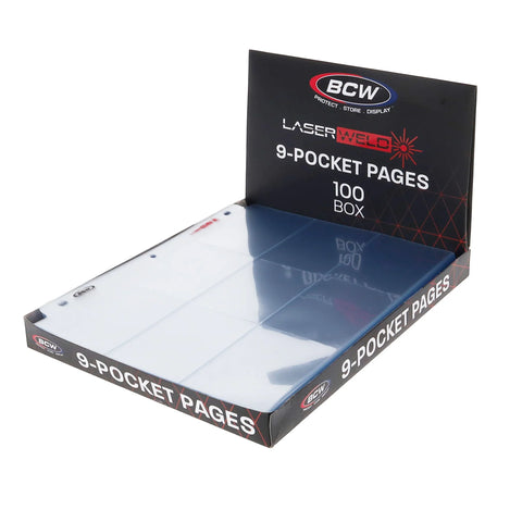 LaserWeld® 9-Pocket Page - Side-Loading (100 CT. Box)