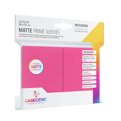 Gamegenic - Matte PRIME Sleeves - 100