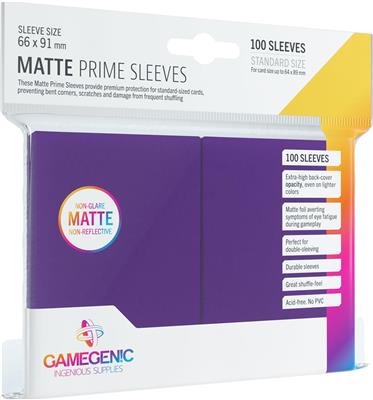 Gamegenic - Matte PRIME Sleeves - 100