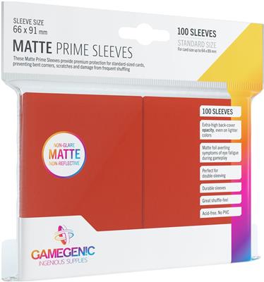 Gamegenic - Matte PRIME Sleeves - 100