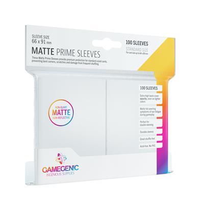 Gamegenic - Matte PRIME Sleeves - 100