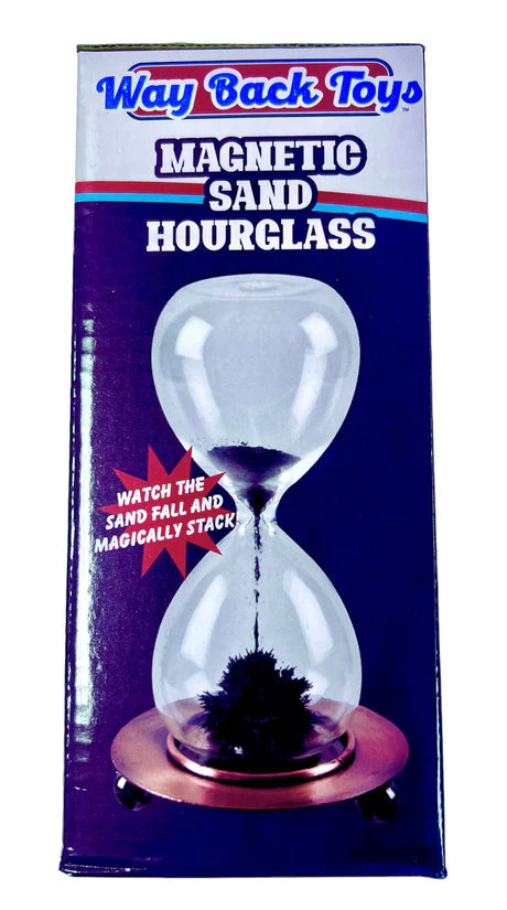 Magnetic Sand Hourglass - Way Back Toys