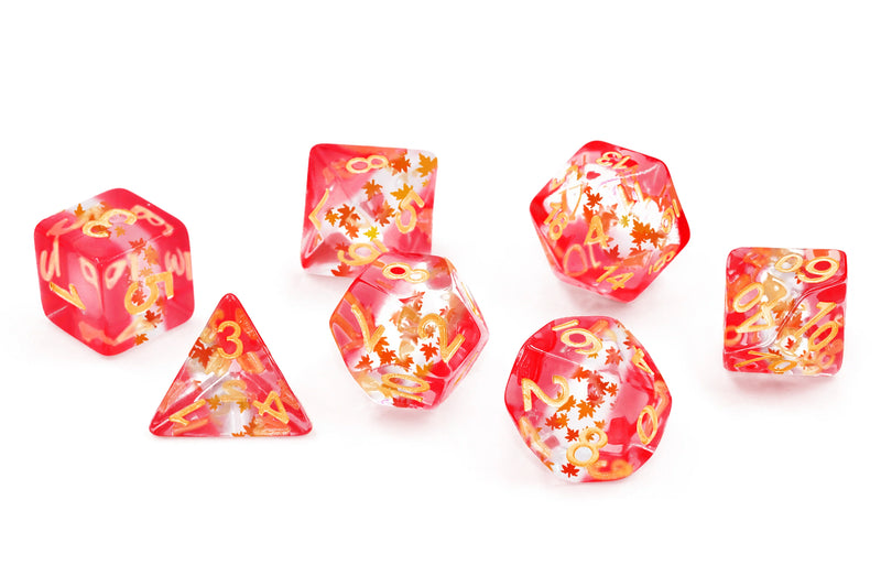 Sirius Dice 7 Dice Set: Confetti