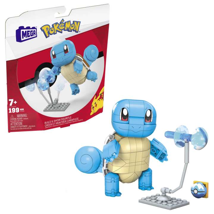 Mega Construx Pokemon Build and Show Squirtle