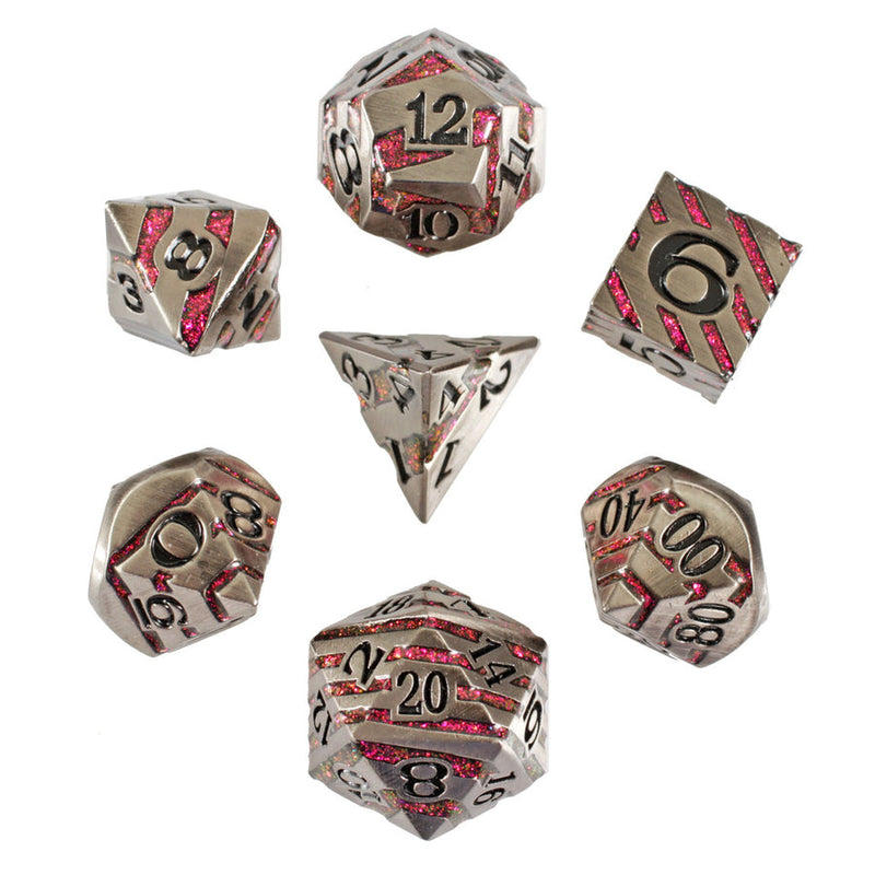 7-Piece Metal Dice Set