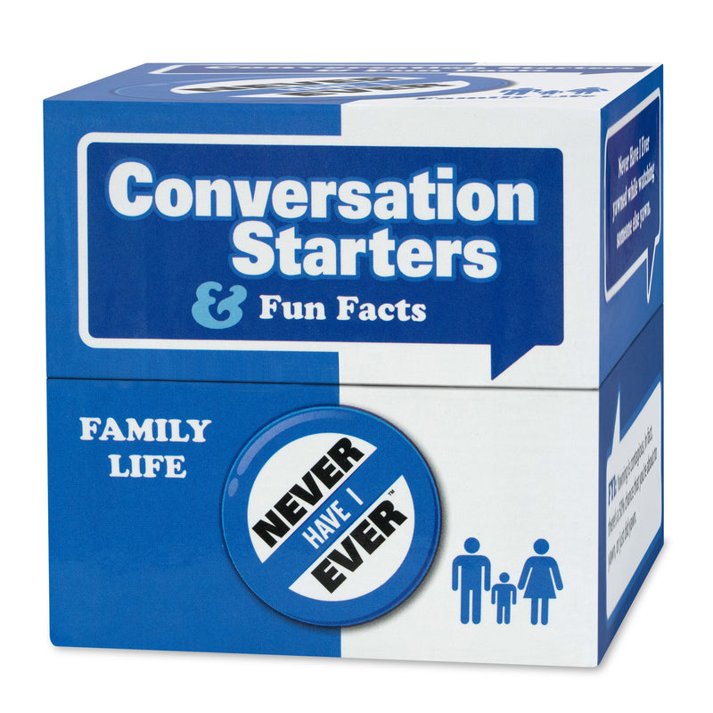Never Have I Ever Conversation Starters: Family Life
