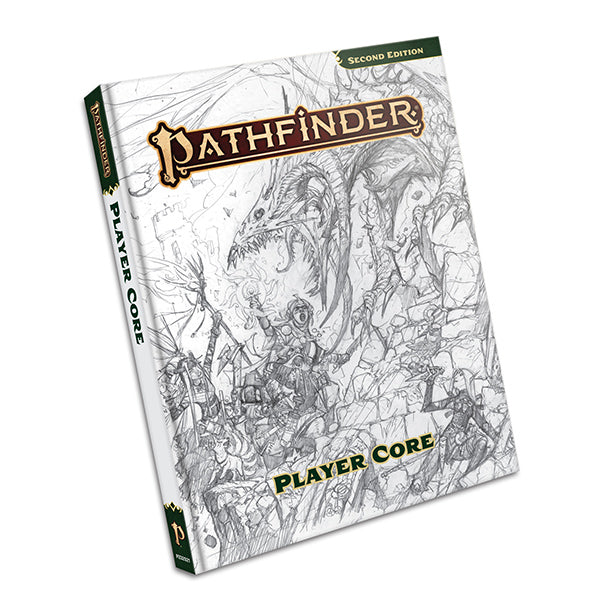 Pathfinder 2nd Edition Player Core Remastered (Sketch Cover)
