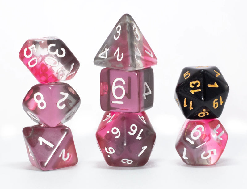 Sirius Dice 7 Dice Set: Translucent