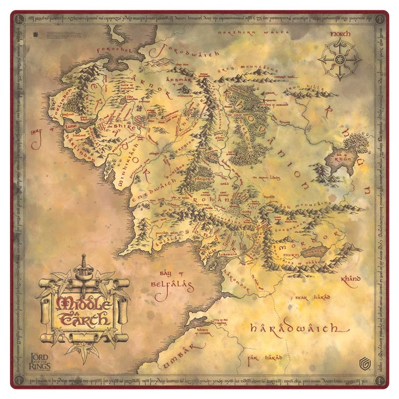Playmat: Lord of the Rings: Places of Middle Earth