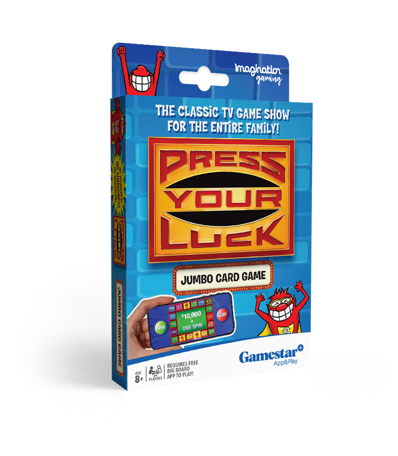 Press Your Luck Jumbo Card Game