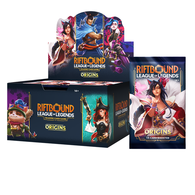 Riftbound - League of Legends TCG: Origins Set Booster Box Display