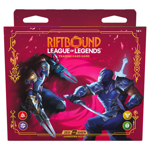 Riftbound - League of Legends TCG: Vendetta: Showdown Deck: Zed vs Shen
