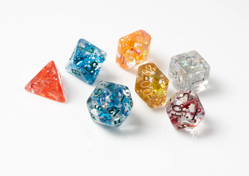 Sirius Dice 7 Dice Set: Cancer Awareness