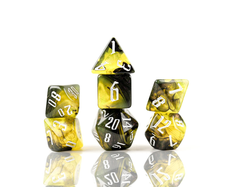 Sirius Dice 7 Dice Set: Nebula