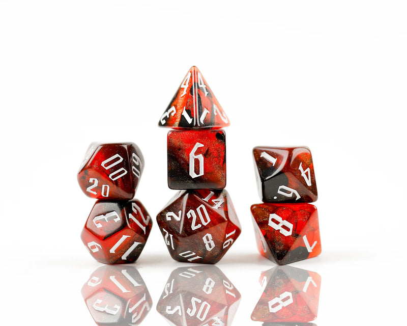 Sirius Dice 7 Dice Set: Nebula