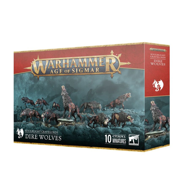 AoS Soulblight Gravelords: Dire Wolves