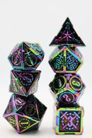 Crossed Swords: Sword of Europa - Metal RPG Dice Set