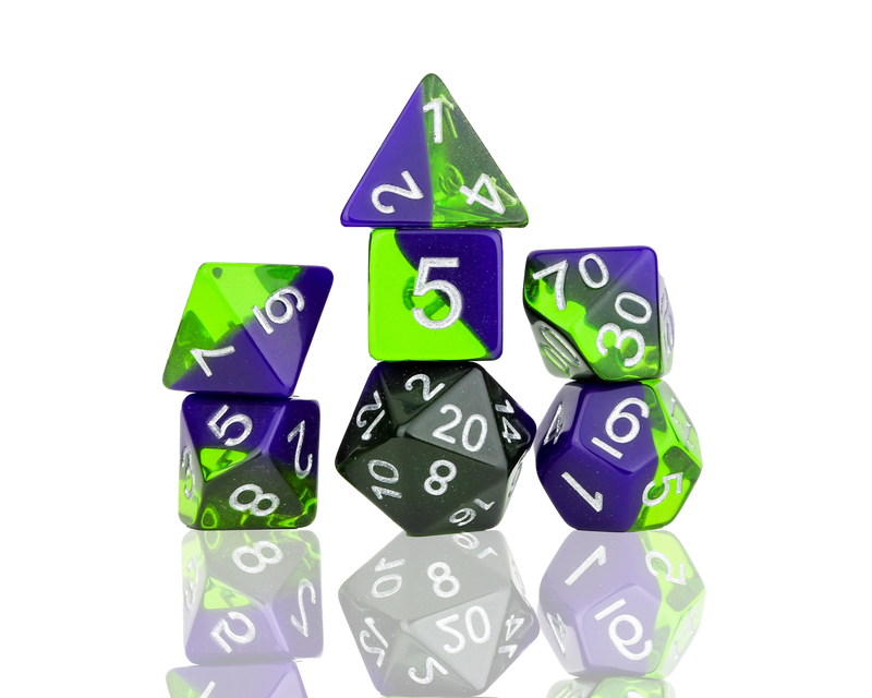 Sirius Dice 7 Dice Set: Translucent