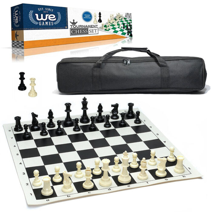 Tournament Chess Set w/ Bag