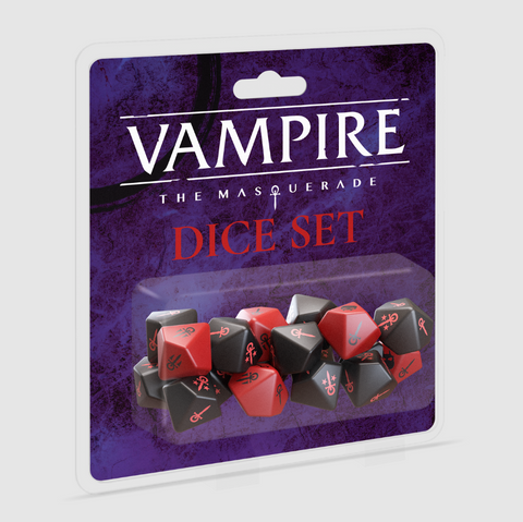 Vampire: The Masquerade 5th Edition Dice Set