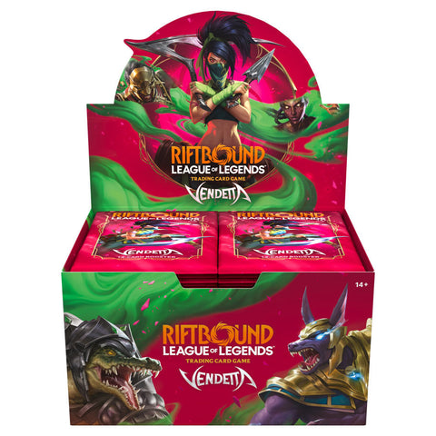 Riftbound - League of Legends TCG: Vendetta Set Booster Box Display