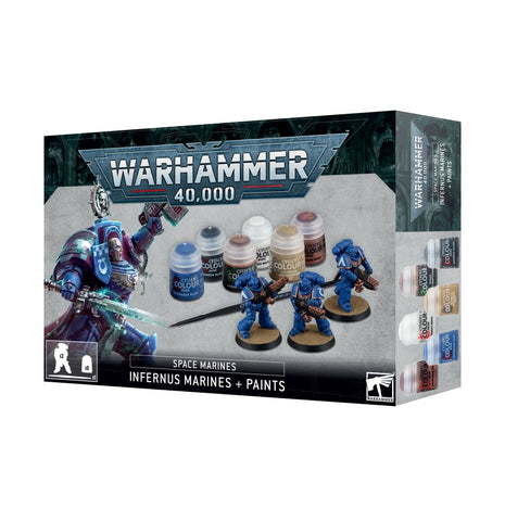 Warhammer 40k: Infernus Marines + Paints Set
