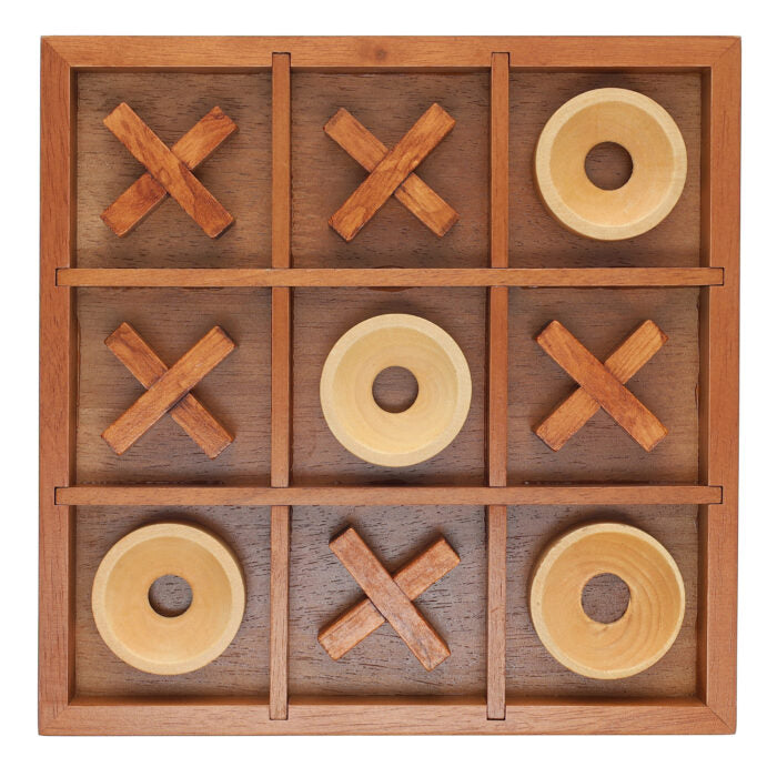 Wooden Tic Tac Toe