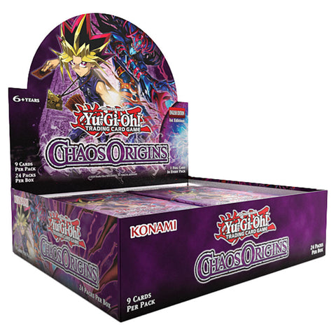 Yu-Gi-Oh!: Chaos Origins - Booster Display