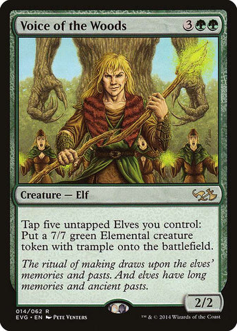 Voice of the Woods (Elves vs. Goblins) [Duel Decks Anthology]