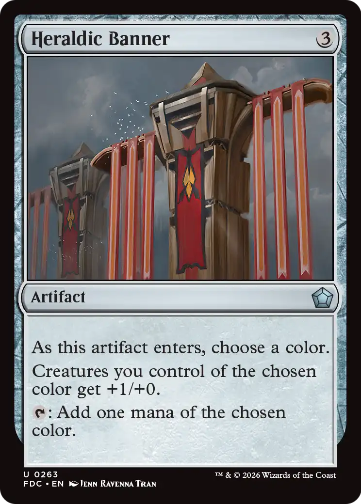 Heraldic Banner [Foundations Commander]