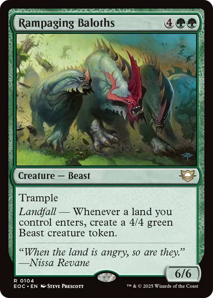 Rampaging Baloths [Edge of Eternities Commander]