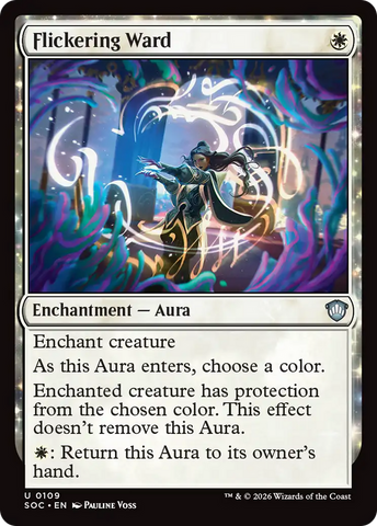 Flickering Ward [Secrets of Strixhaven Commander]