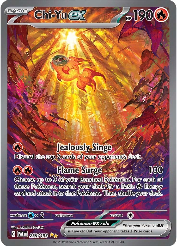 Graded: Chi-Yu ex (259/193) [Scarlet & Violet: Paldea Evolved]