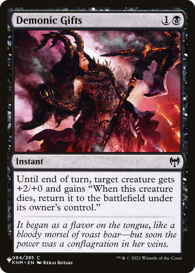 Demonic Gifts [The List]
