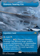 Otawara, Soaring City (Borderless Alternate Art) [Kamigawa: Neon Dynasty]