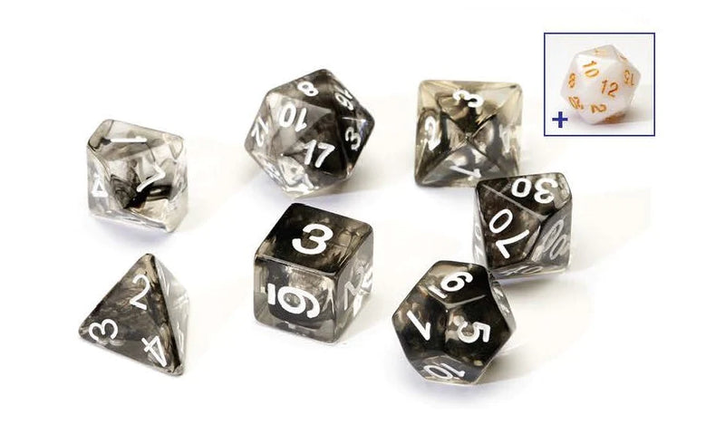 Sirius Dice 7 Dice Set: Cloud