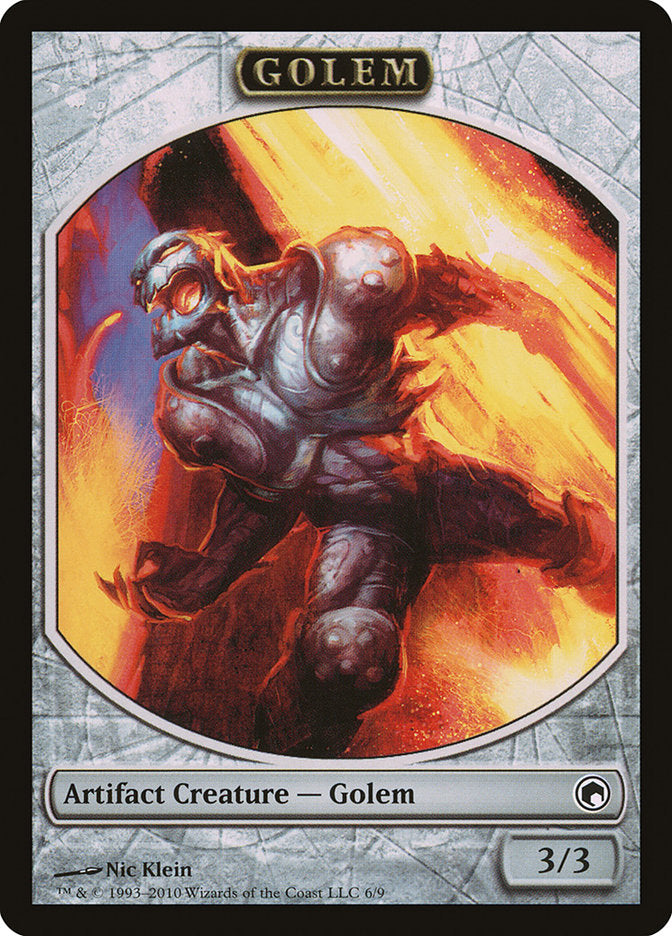 Golem Token [Scars of Mirrodin Tokens]