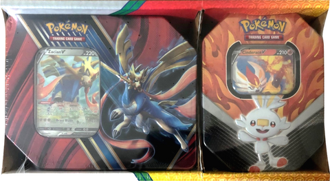 Legends of Galar/Galar Partners - 2-Pack Tin (Zacian V & Cinderace V)
