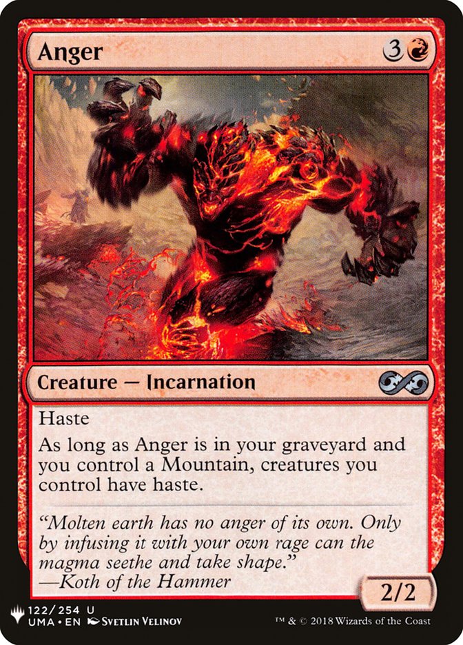 Anger [Mystery Booster]