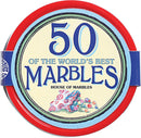 Tub of 50 Marbles