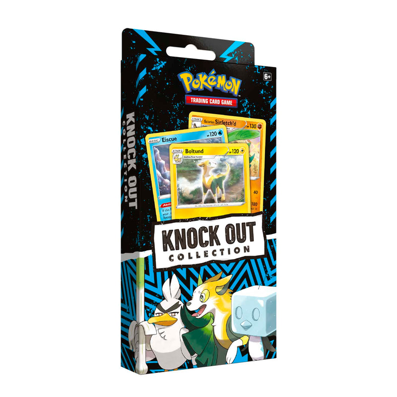 Knock Out Collection (Boltund, Eiscue, Galarian Sirfetch'd)